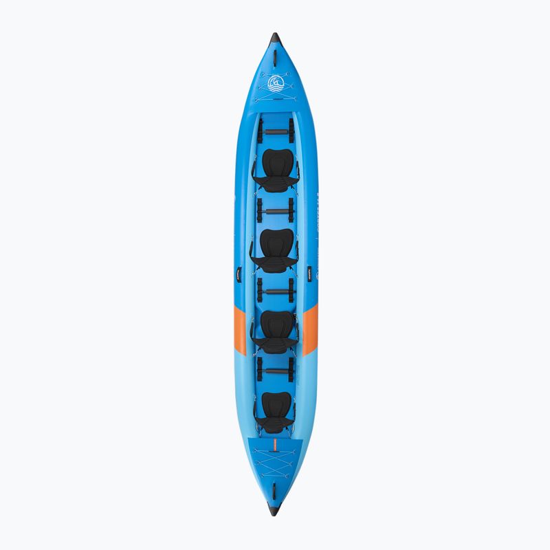 Caiac gonflabil 4-osobowy AQUASTIC Cortez 16'9" hybrid blue 3