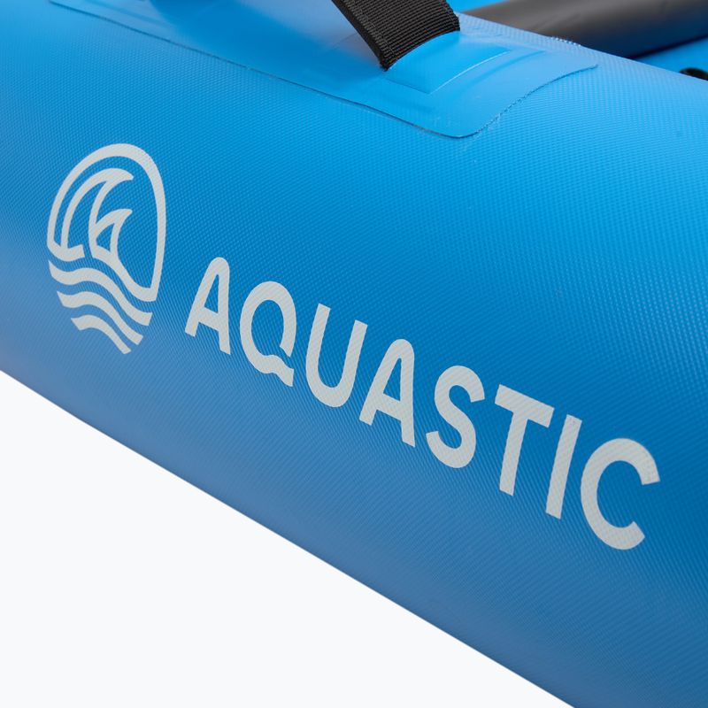 Caiac gonflabil 4-osobowy AQUASTIC Cortez 16'9" hybrid blue 8