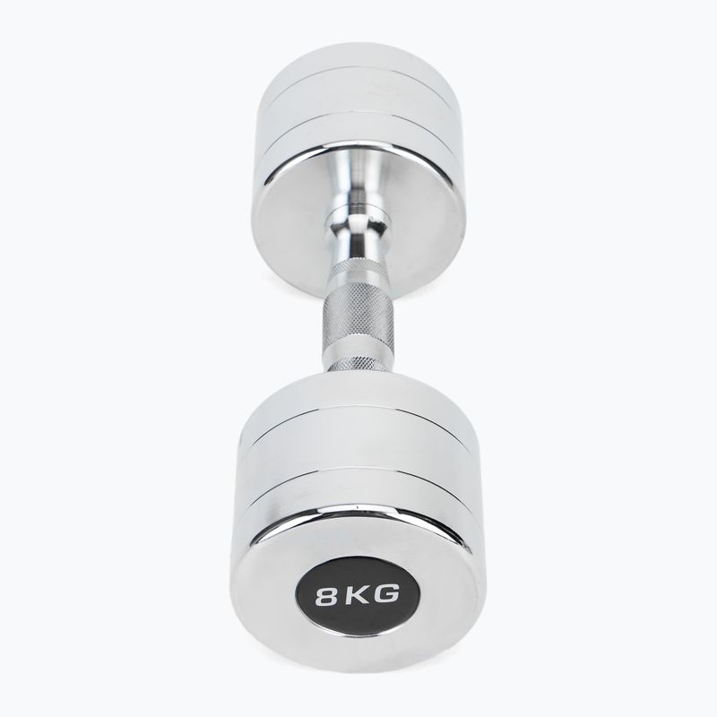 Haltere cromate XTREXO 2x8 kg argintiu 3