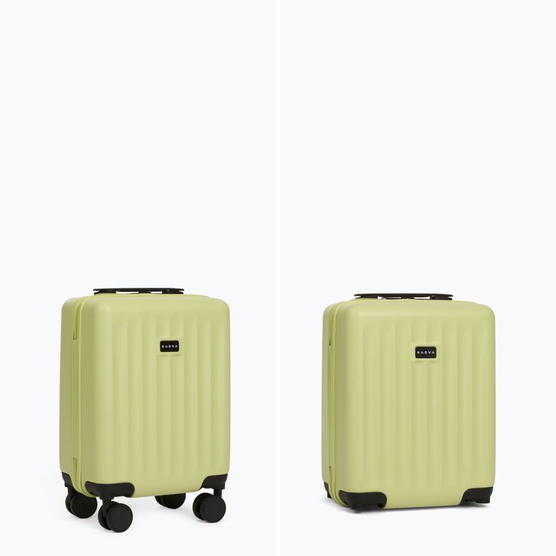 Valiză de călătorie pentru cabină Kadva Domingo Lime 5
