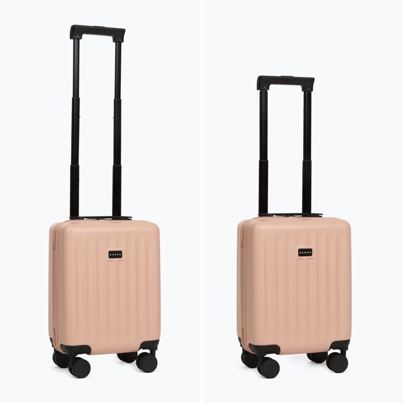 Valiză de călătorie pentru cabină Kadva Domingo Pink 5