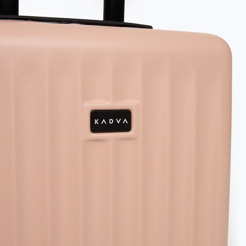 Valiză de călătorie pentru cabină Kadva Domingo Pink 8