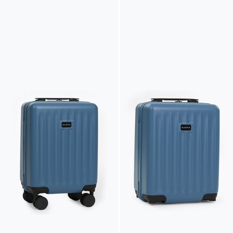 Valiză de călătorie pentru cabină Kadva Domingo Blue 5