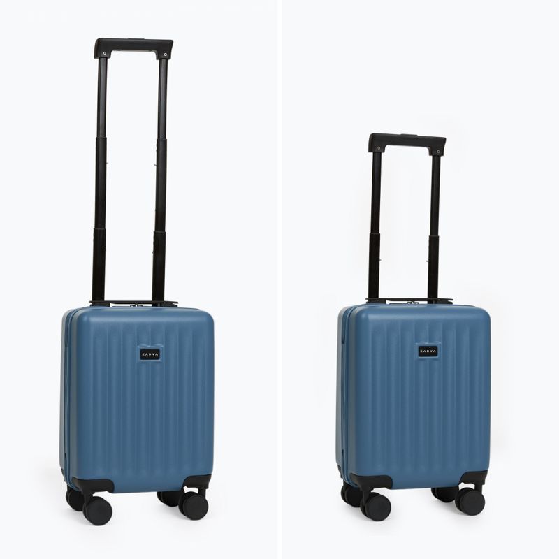 Valiză de călătorie pentru cabină Kadva Domingo Blue 6