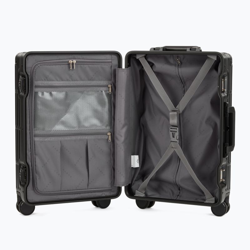 Valiză de călătorie Kadva Tigre 37l Black 7