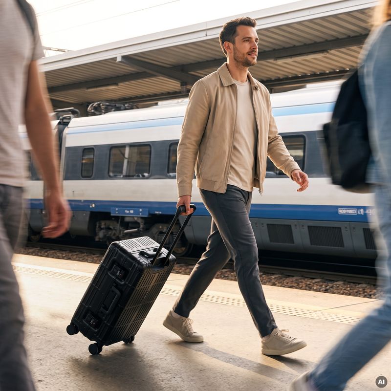 Valiză de călătorie Kadva Tigre 37l Black 16