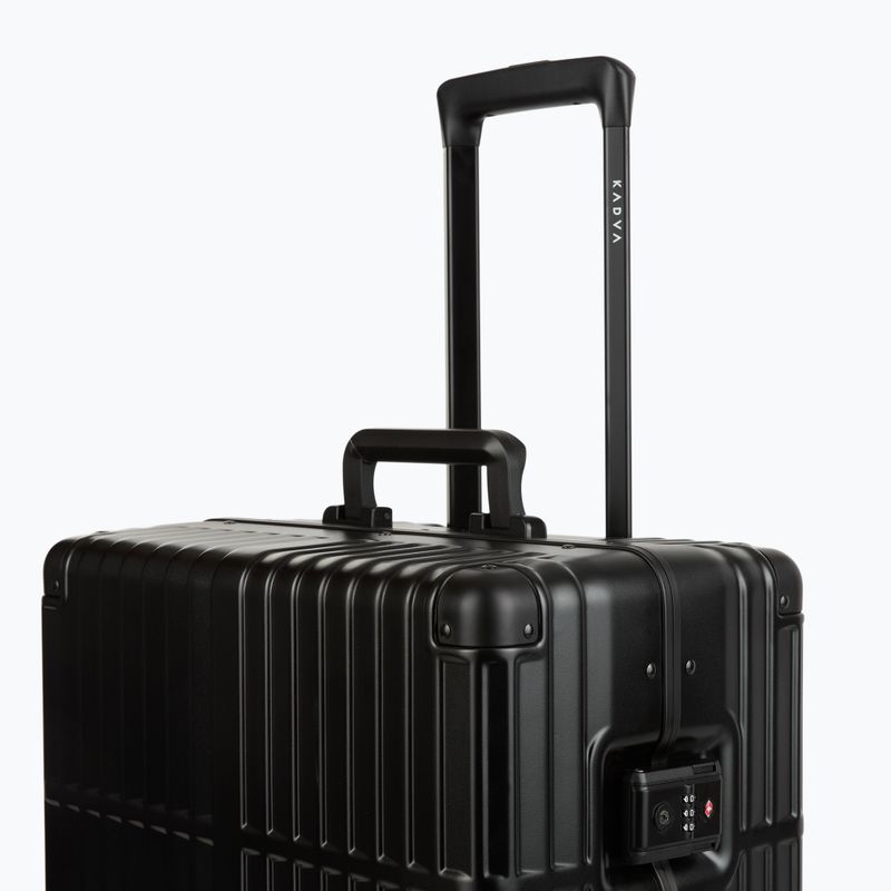 Valiză de călătorie medie Kadva Tigre 64l Black 11