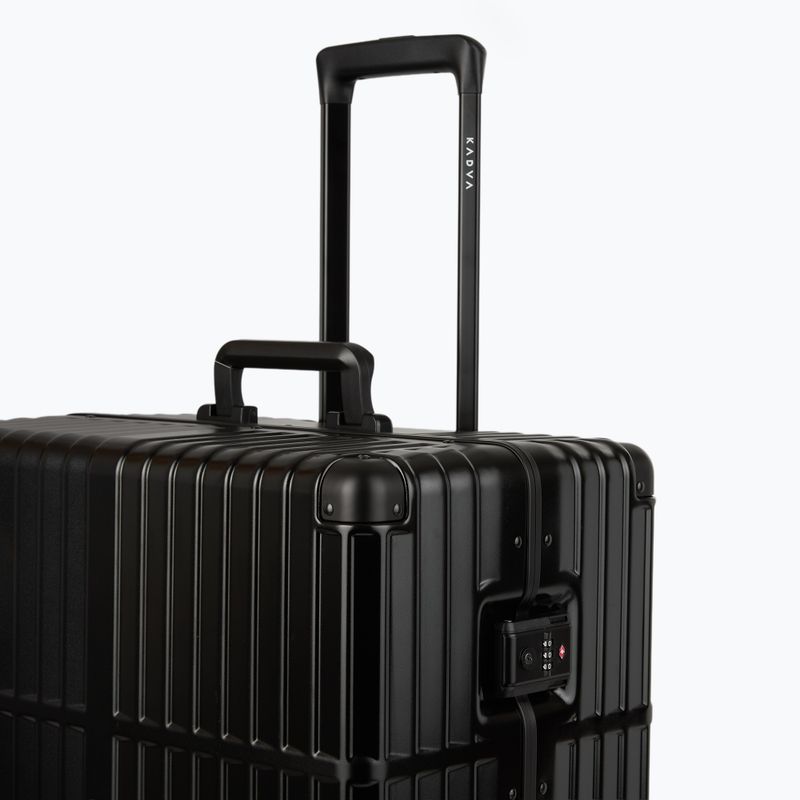 Valiză de călătorie mare Kadva Tigre 96l Black 11