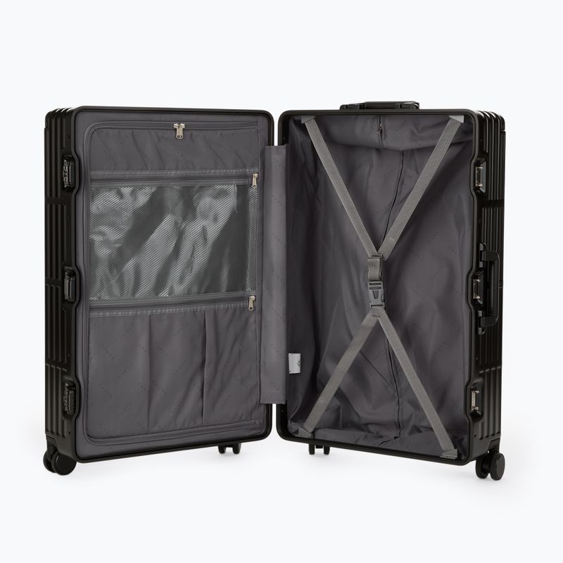 Valiză de călătorie mare Kadva Tigre 96l Black 8