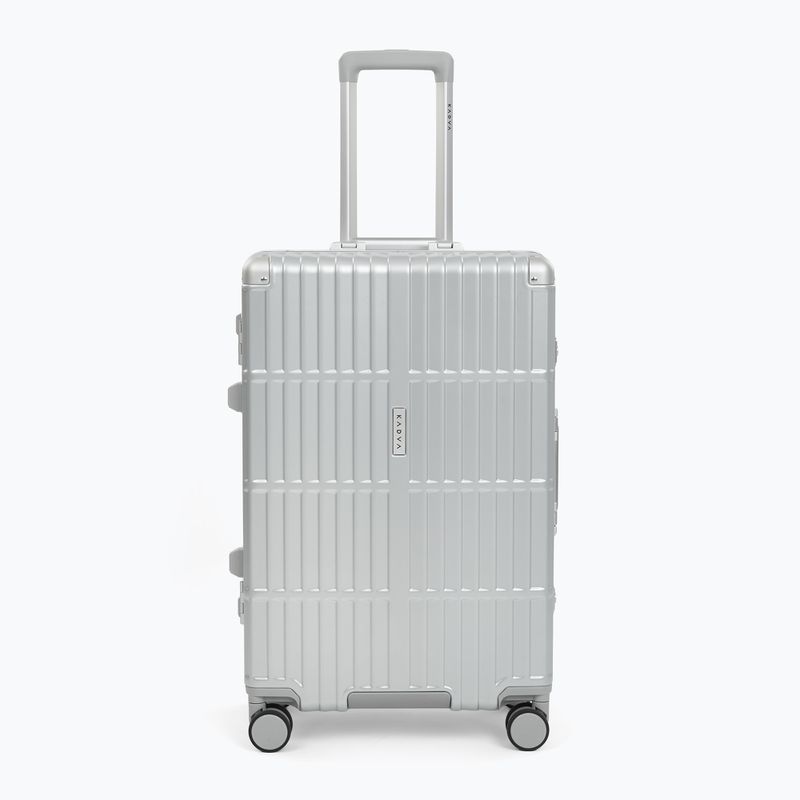 Valiză de călătorie medie Kadva Tigre 64l Silver