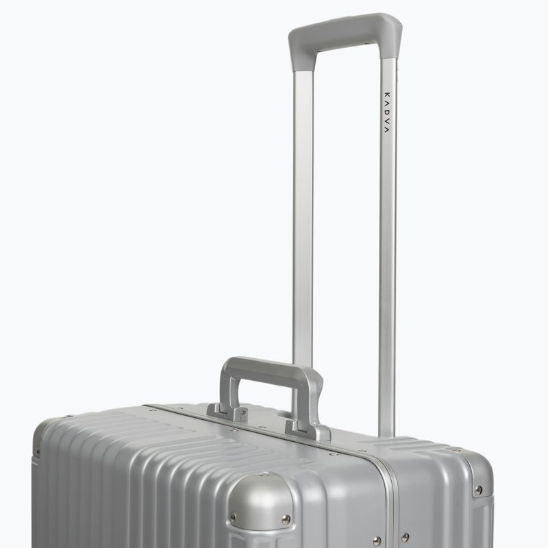 Valiză de călătorie medie Kadva Tigre 64l Silver 11