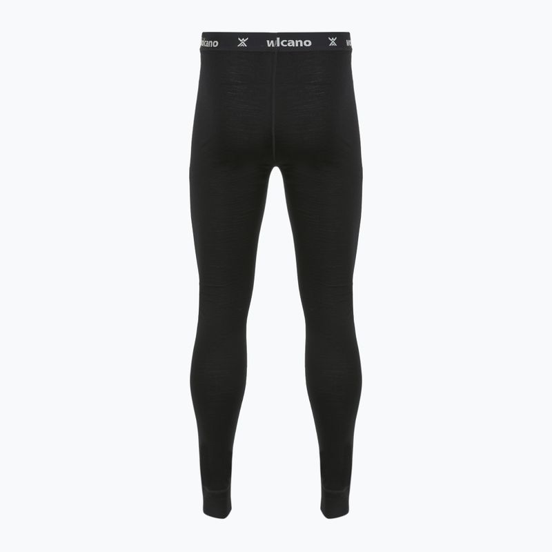 Pantaloni termoactivi pentru bărbați WOOLCANO 100% Merion PANT0539 black 7