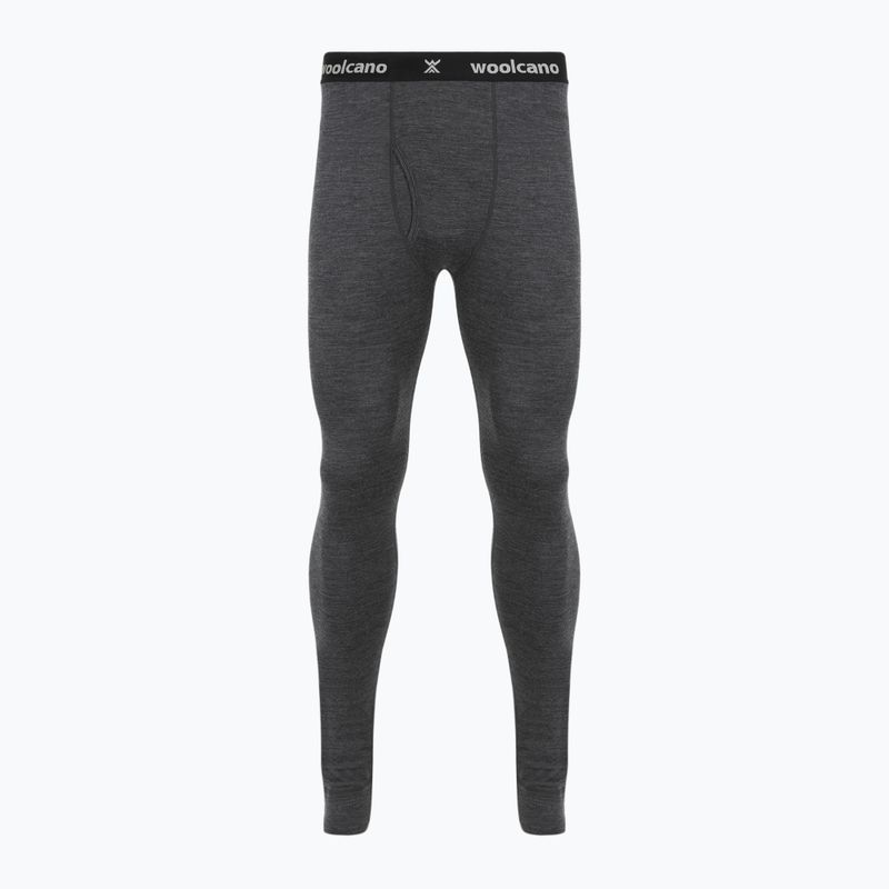 Pantaloni termoactivi pentru bărbați WOOLCANO 100% Merion PANT0539 grey 5