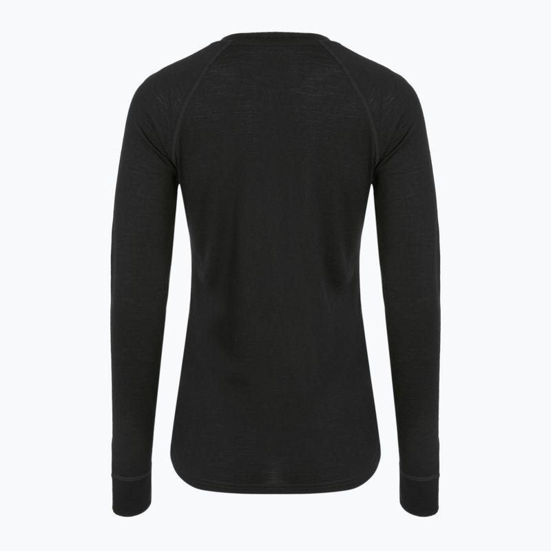 Bluză termoactivă pentru femei WOOLCANO 100% Merino TOP0541 negru 8