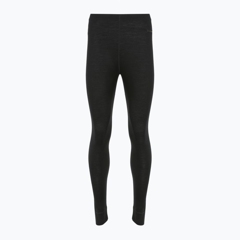 Pantaloni termoactivi pentru copii WOOLCANO 100% Merino PANT0542 black 7