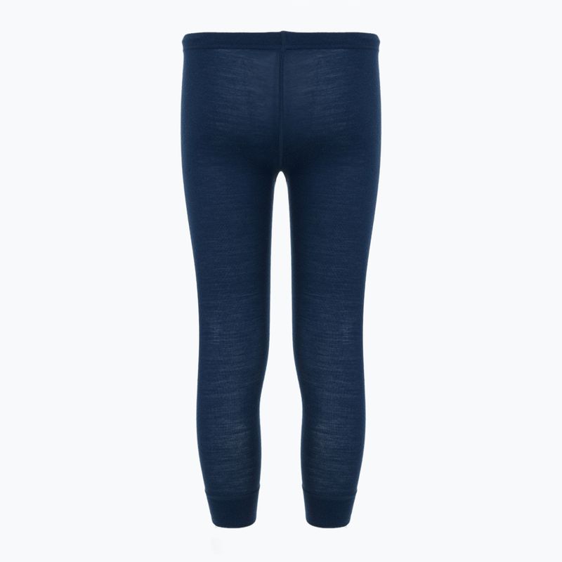 Set de lenjerie termică pentru copii WOOLCANO Merino 100% SET0683 albastru închis 9