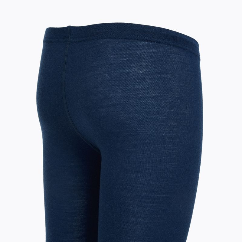 Set de lenjerie termică pentru copii WOOLCANO Merino 100% SET0683 albastru închis 11