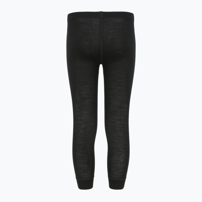 Pantaloni termoactivi pentru copii WOOLCANO Merino 100% PANT0975 black 4