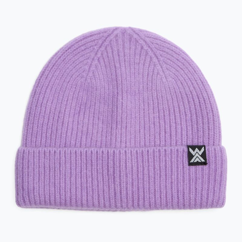 Căciulă de iarnă WOOLCANO Merino 100% HAT0440 violet