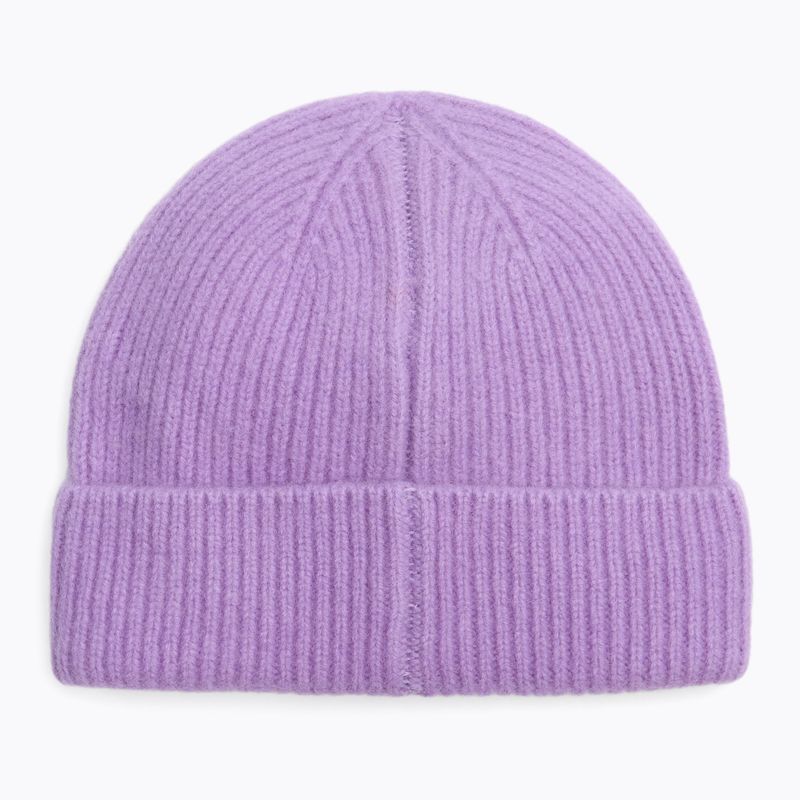 Căciulă de iarnă WOOLCANO Merino 100% HAT0440 violet 2