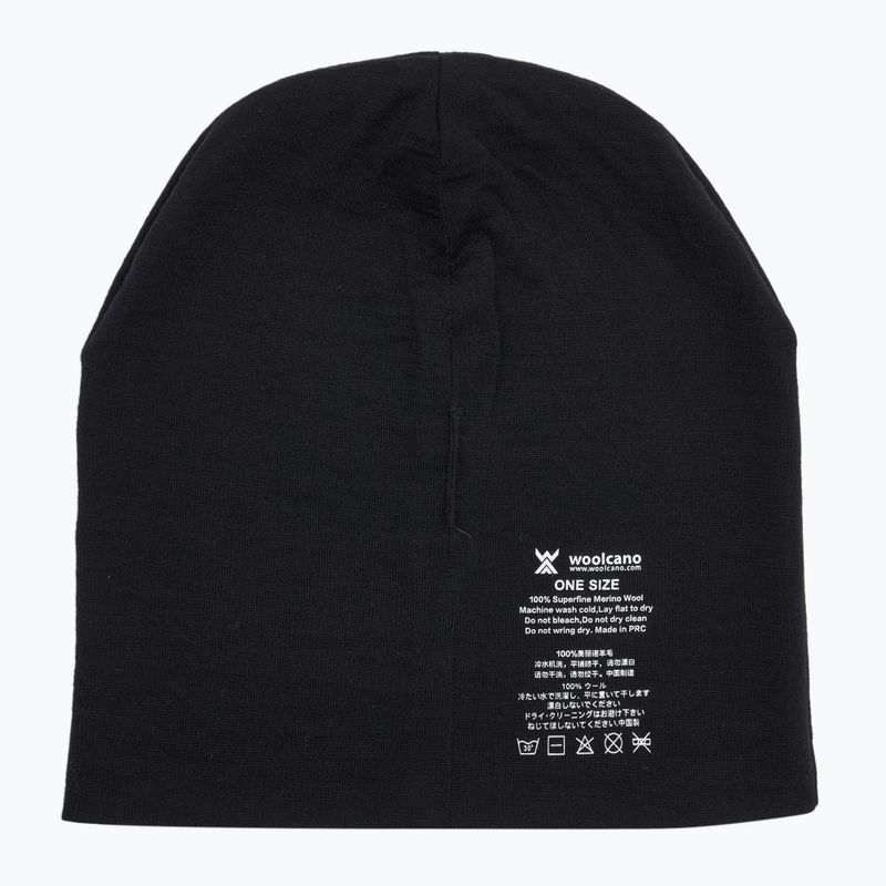 Căciulă WOOLCANO MERINO 100% HAT0441 black 5