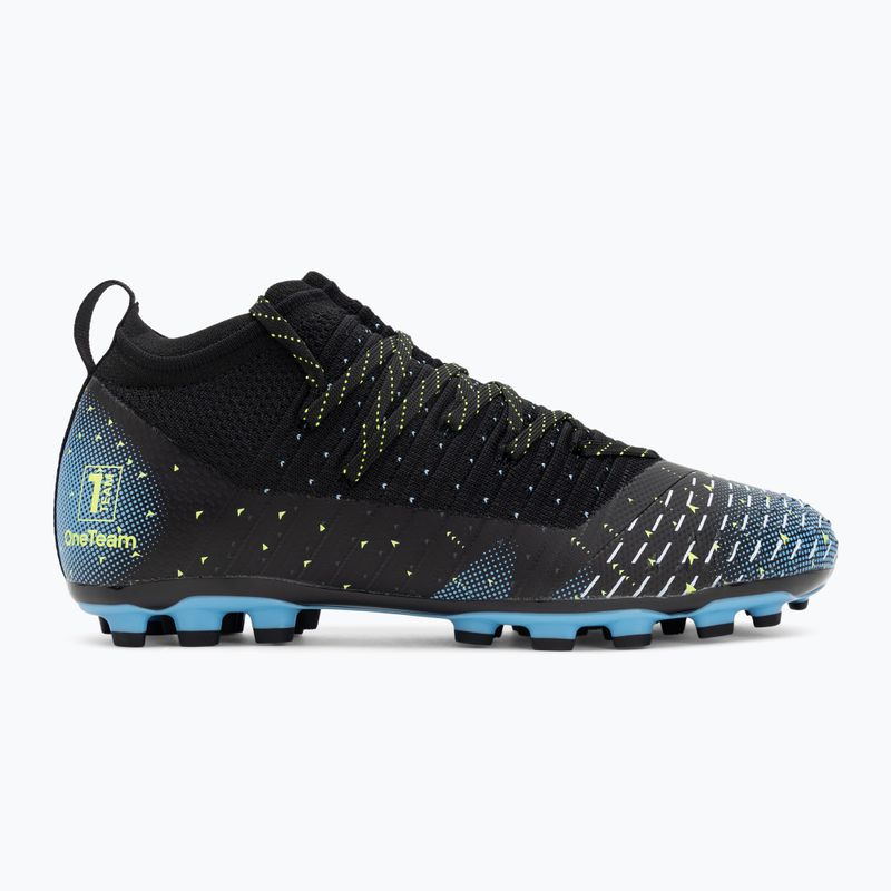 Ghete de fotbal pentru copii OneTeam NAMAYRO TEEN AG/MG negru 3
