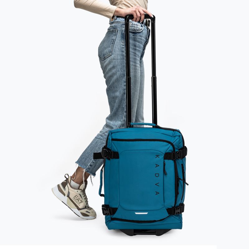 Geantă de voiaj de cabină KADVA Lazio 44 l albastră 2