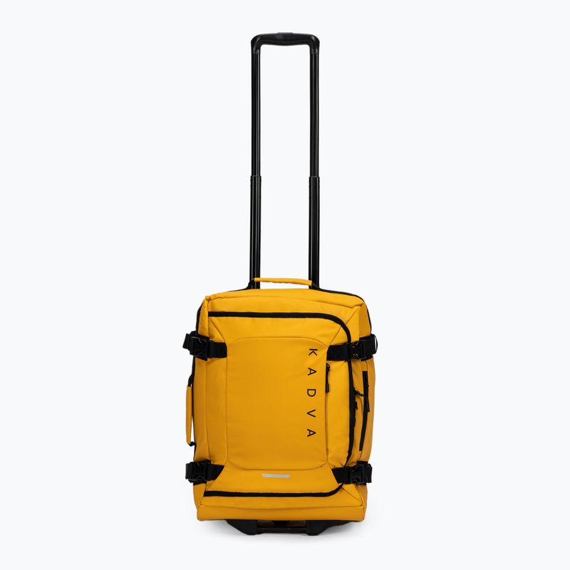 Geantă de voiaj de cabină KADVA Lazio 44 l galbenă