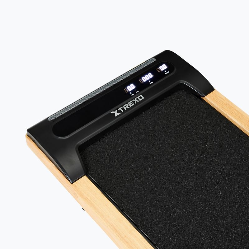 Bandă de alergare electrică XTREXO TXO-W250 Walking Pad negru/maro 12
