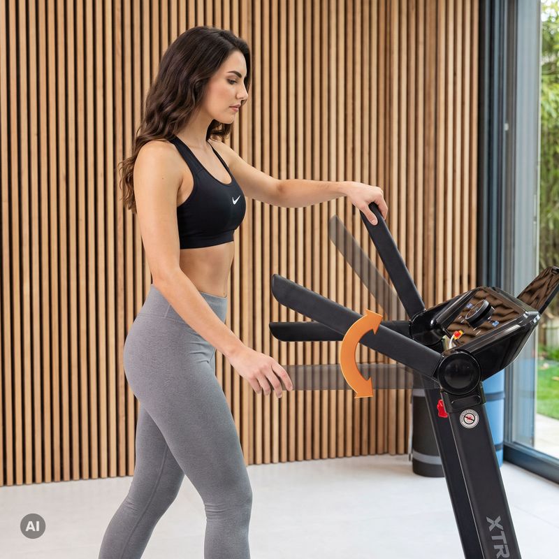 Banda de alergare electrică XTREXO TXO-X250-B negru 22