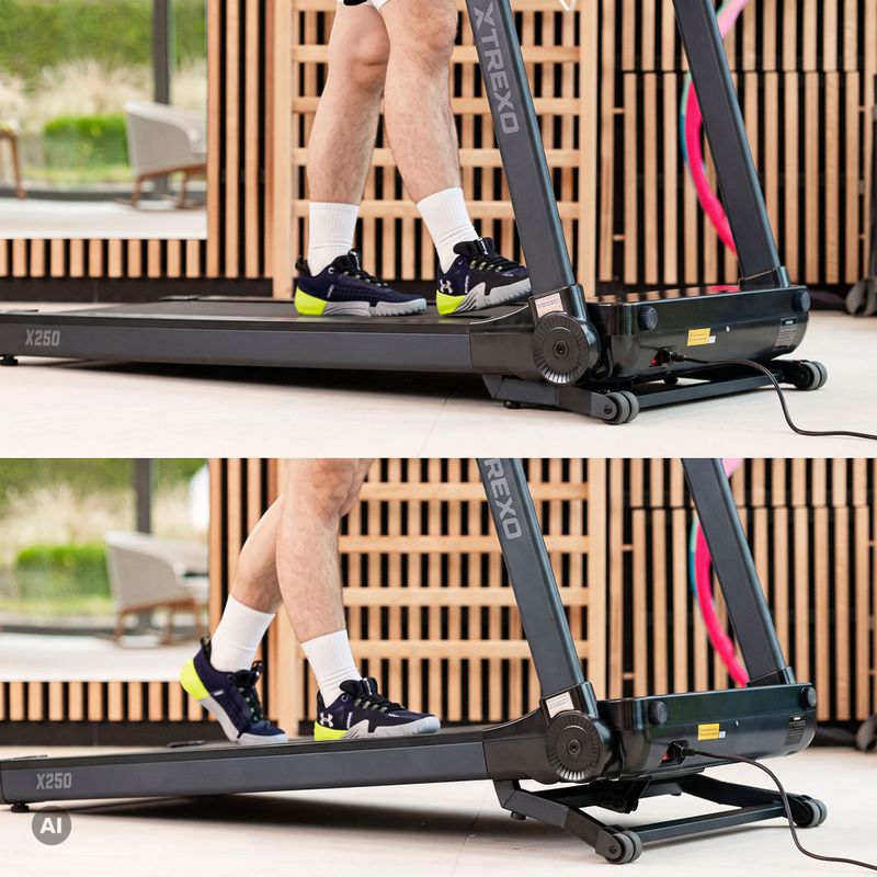 Banda de alergare electrică XTREXO TXO-X250-B negru 26