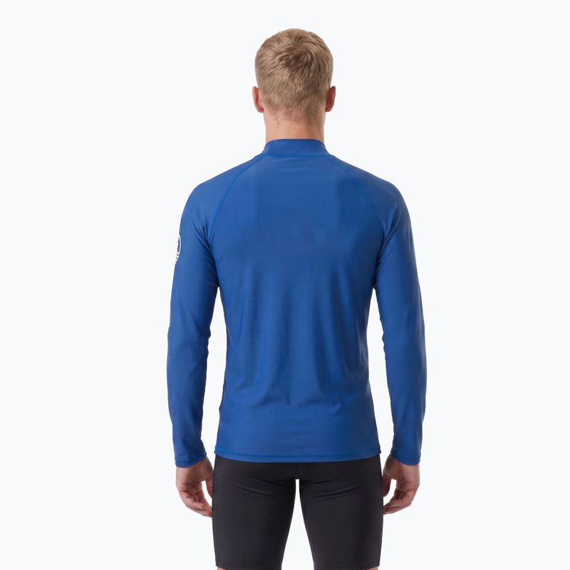 Longsleeve de înot AQUASTIC UV 50+ UPF Rimos albastru marin 4