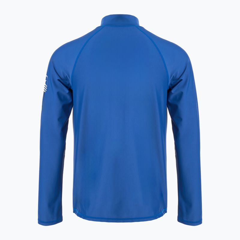 Longsleeve de înot AQUASTIC UV 50+ UPF Rimos albastru marin 2