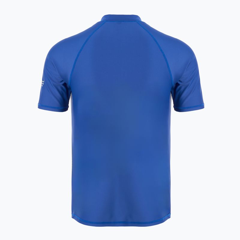 Tricou de înot AQUASTIC UV 50+ UPF Rimos granatowy 2