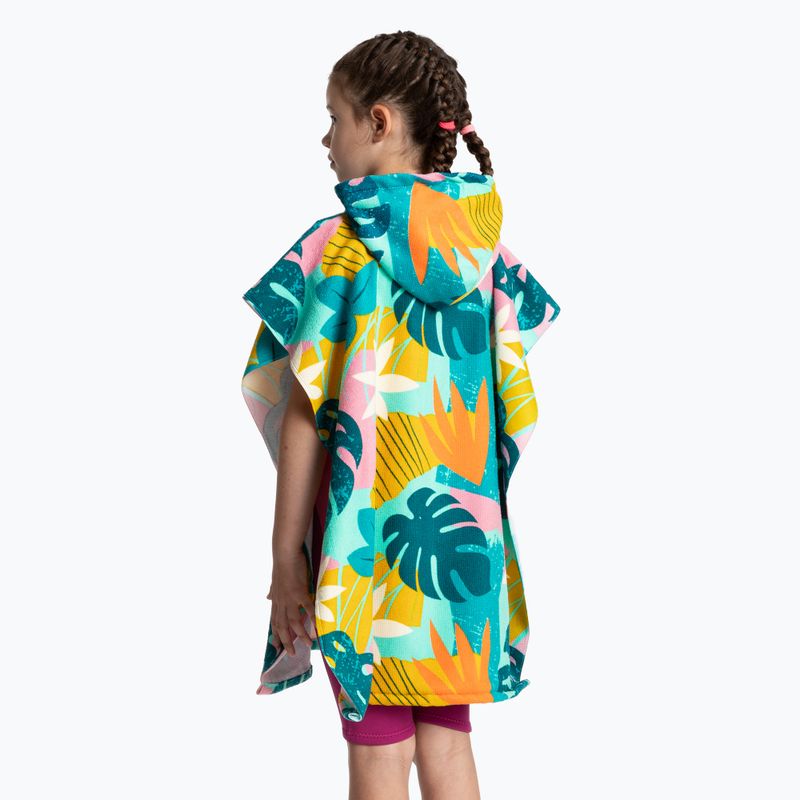 Poncho pentru copii AQUASTIC Sunny JR flori 6