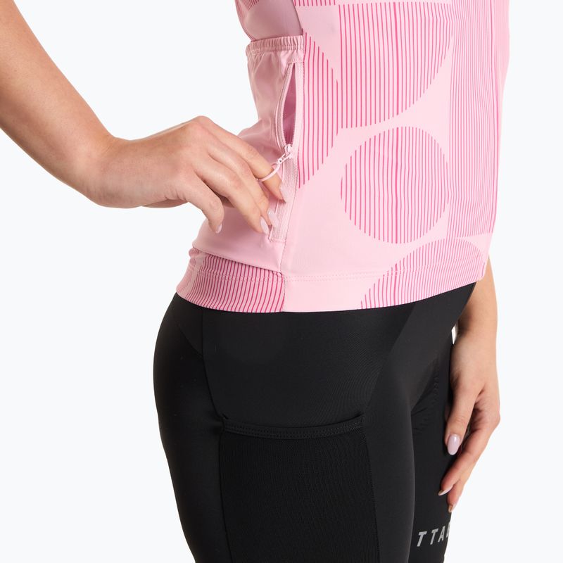Tricou de ciclism pentru femei  ATTABO Vites WMNS roz 3