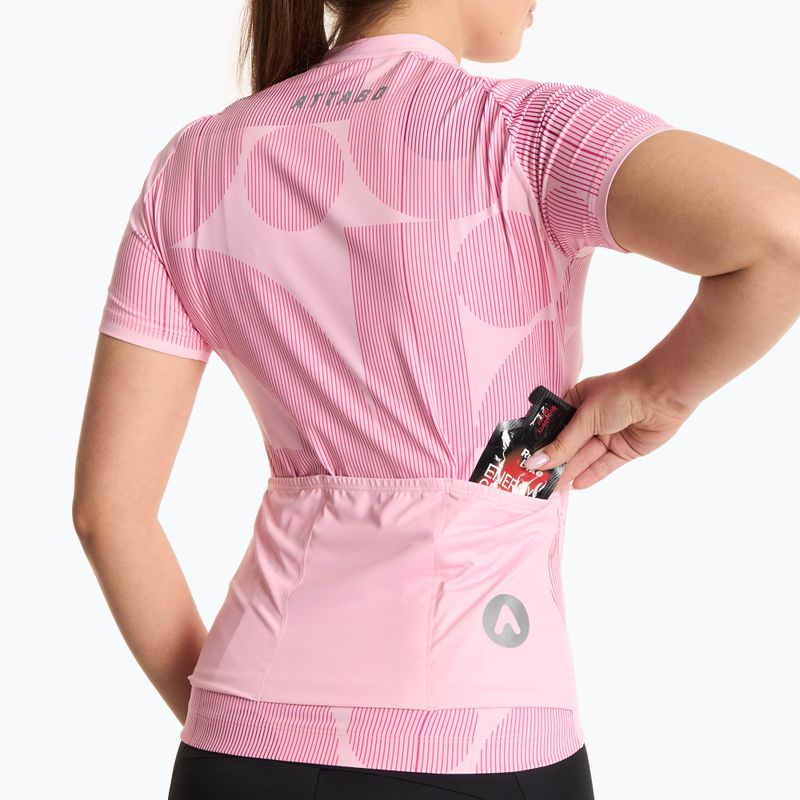 Tricou de ciclism pentru femei  ATTABO Vites WMNS roz 4