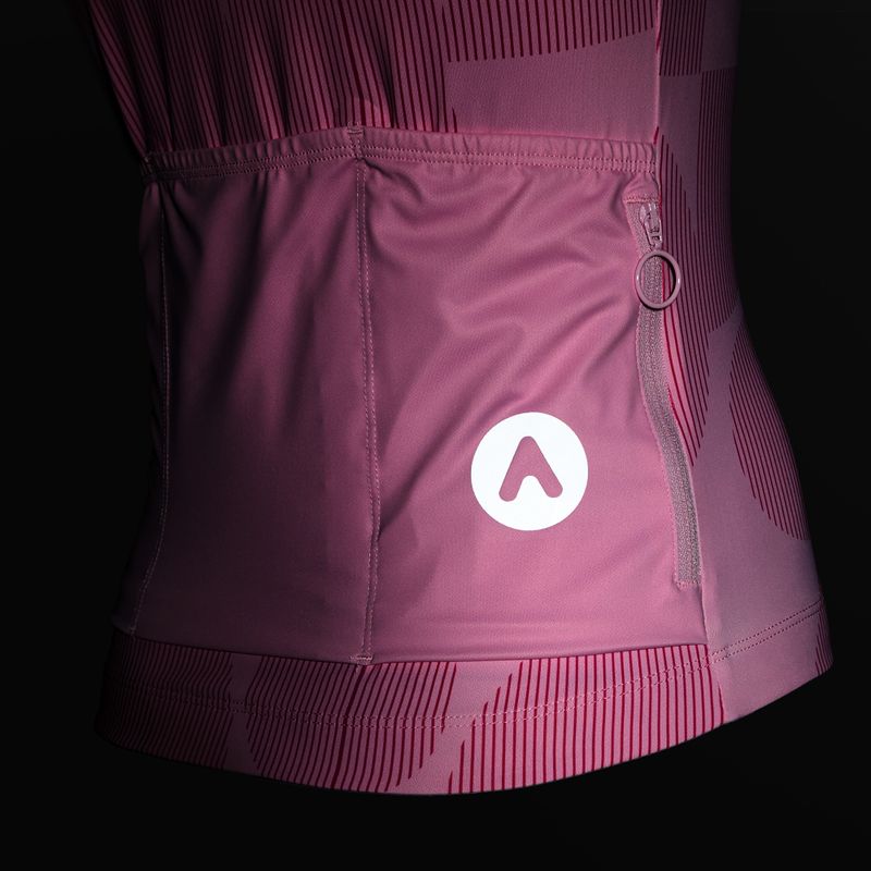 Tricou de ciclism pentru femei  ATTABO Vites WMNS roz 12
