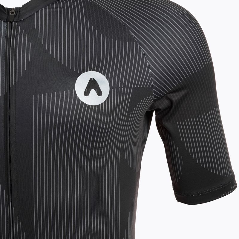 Tricou de ciclism pentru bărbați ATTABO Vites negru 8