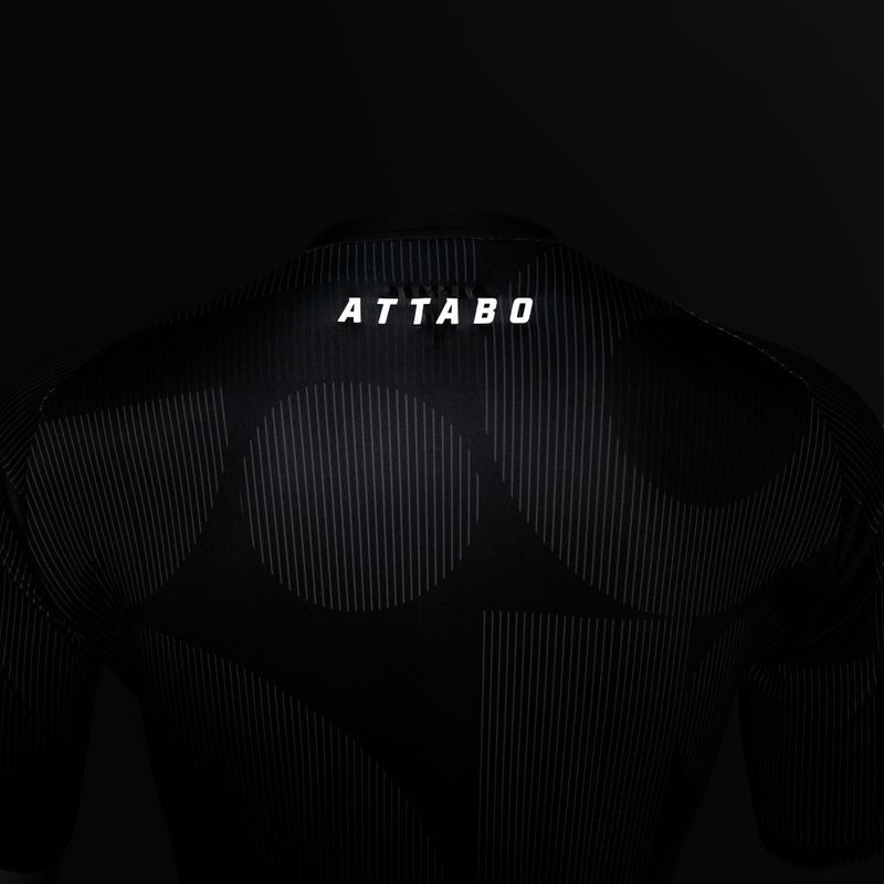 Tricou de ciclism pentru bărbați ATTABO Vites negru 11