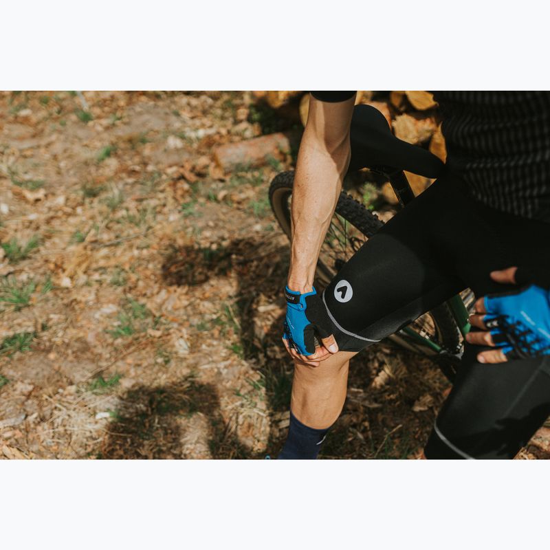 Pantaloni scurți de ciclism pentru bărbați ATTABO Kirun Pro Bib Shorts Cargo negri 14