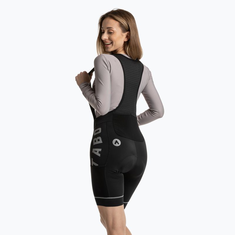 Pantaloni scurți de ciclism pentru femei ATTABO Kirun Pro WMNS Bib Shorts Cargo negri 2