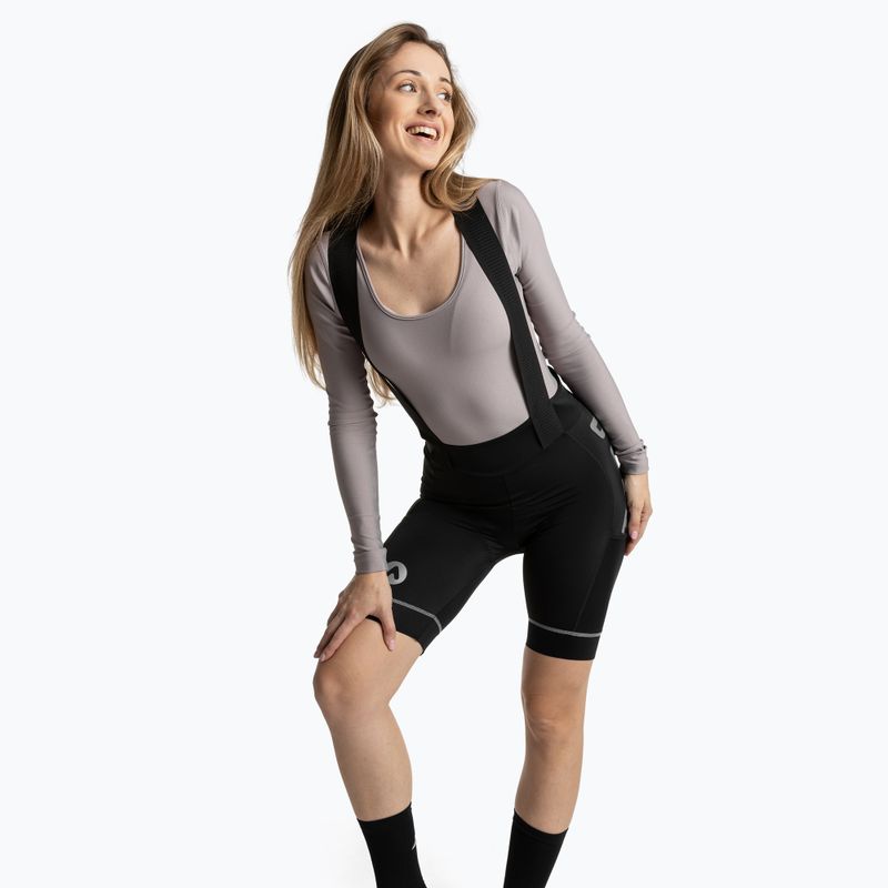 Pantaloni scurți de ciclism pentru femei ATTABO Kirun Pro WMNS Bib Shorts Cargo negri