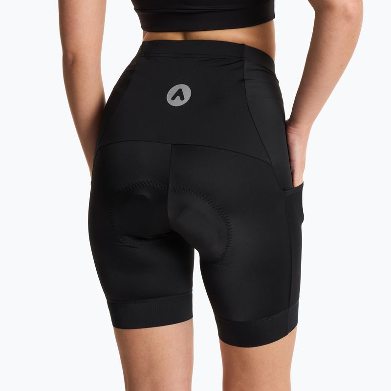 Pantaloni scurți de ciclism pentru femei ATTABO Kiro WMNS negri 2