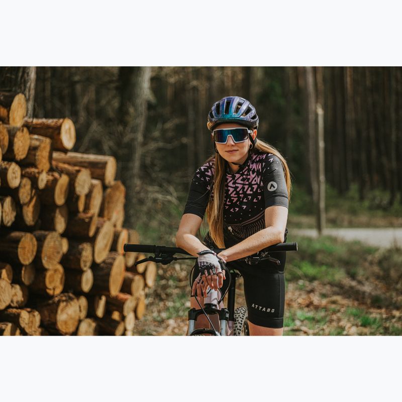 Pantaloni scurți de ciclism pentru femei ATTABO Kiro WMNS negri 13