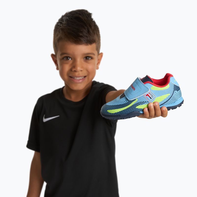Încălțăminte de fotbal pentru copii  OneTeam Robero Junior TF niebieski/granatowy 11