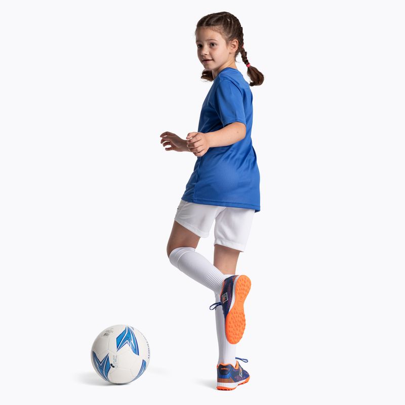 Încălțăminte de fotbal pentru copii  OneTeam Robero Teen TF granatowy/pomarańczowy 11