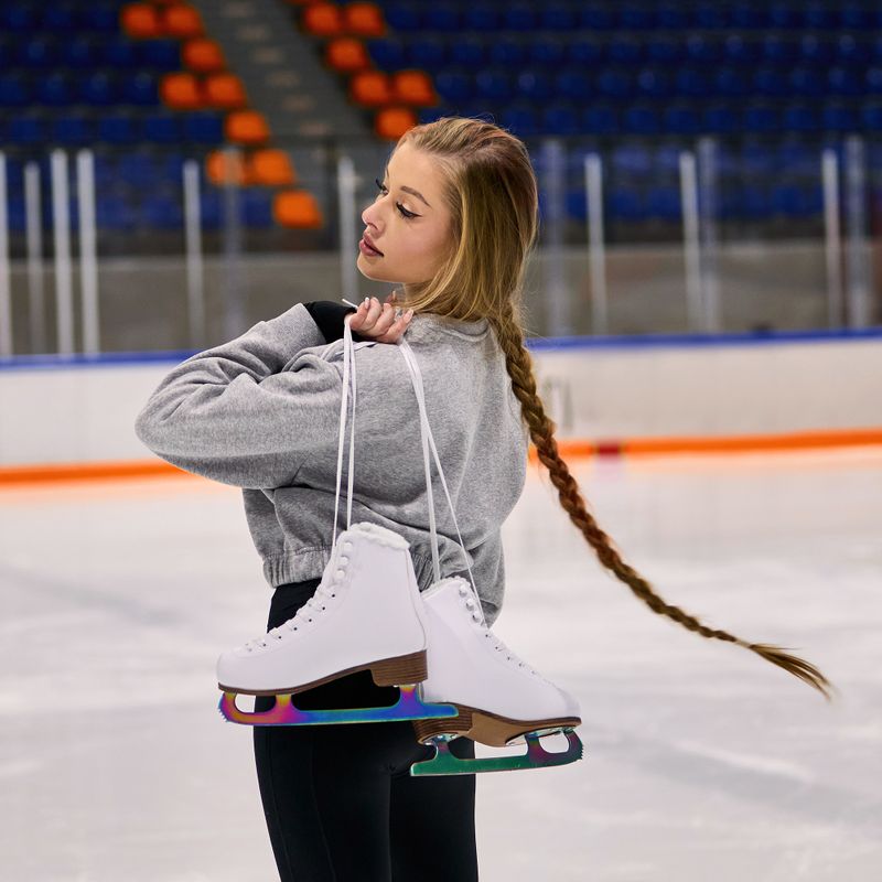 Patine artistice pentru femei ATTABO Lily alb 4