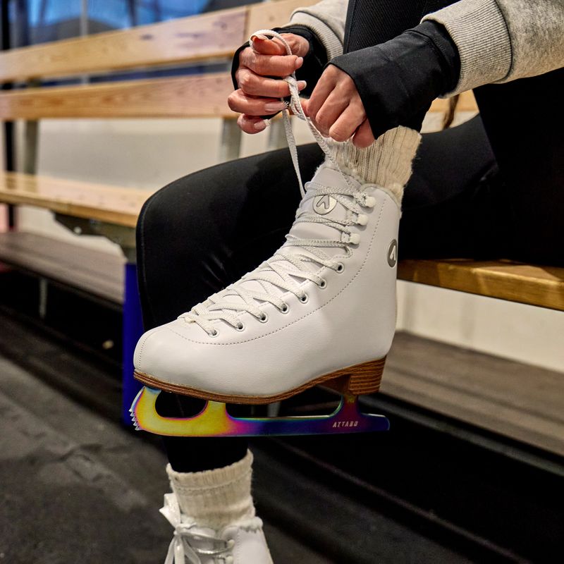 Patine artistice pentru femei ATTABO Lily alb 5