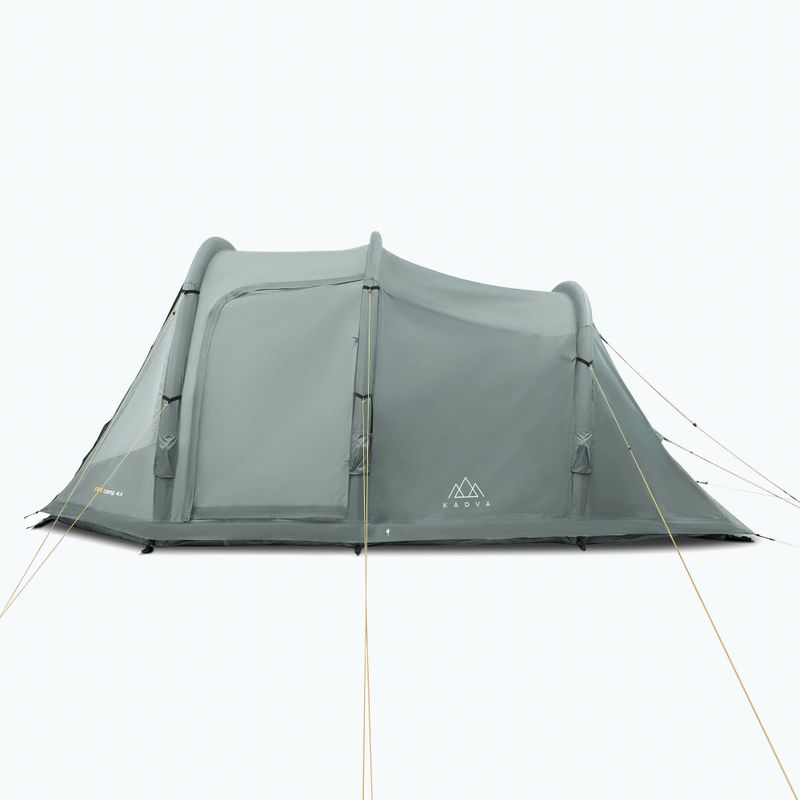 Cort de camping gonflabil pentru 4 persoane KADVA AIRcamp 4.4 verde